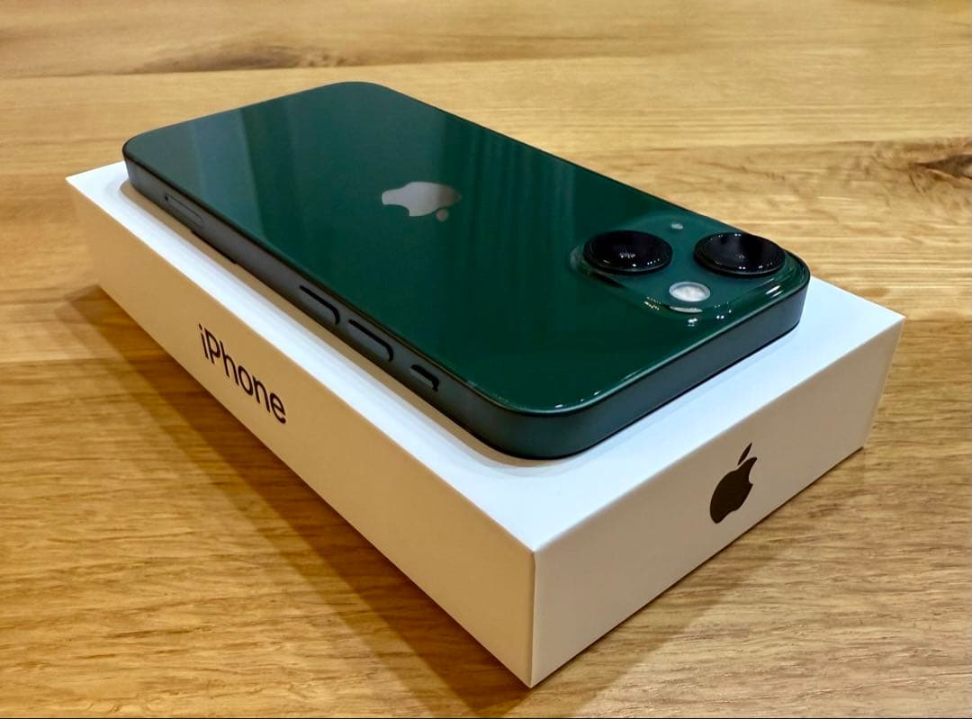 新品同様】iPhone 13 mini 128GB グリーン SIMフリー