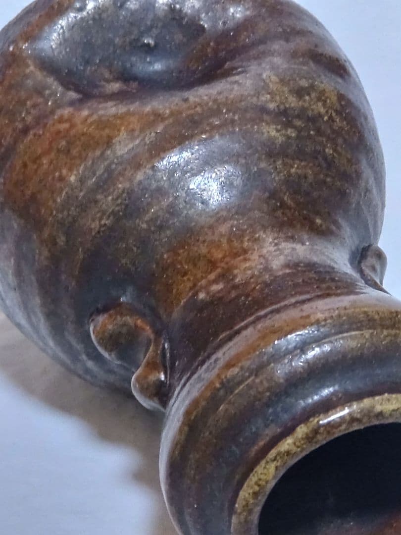 古陶 古美術 古丹波の花入