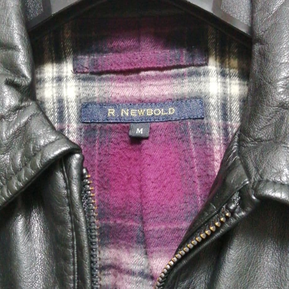 R.NEWBOLD ライダースジャケット レザージャケット ポールスミス R