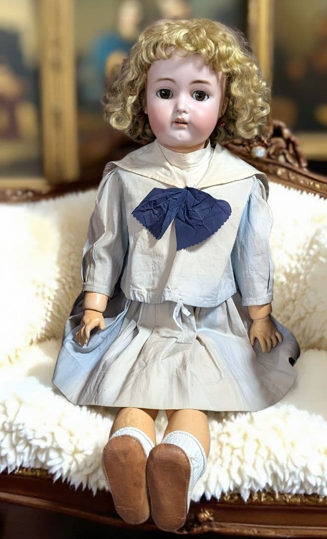 アンティーク ビスクドール K & R SIMON & HALBIG 62㎝