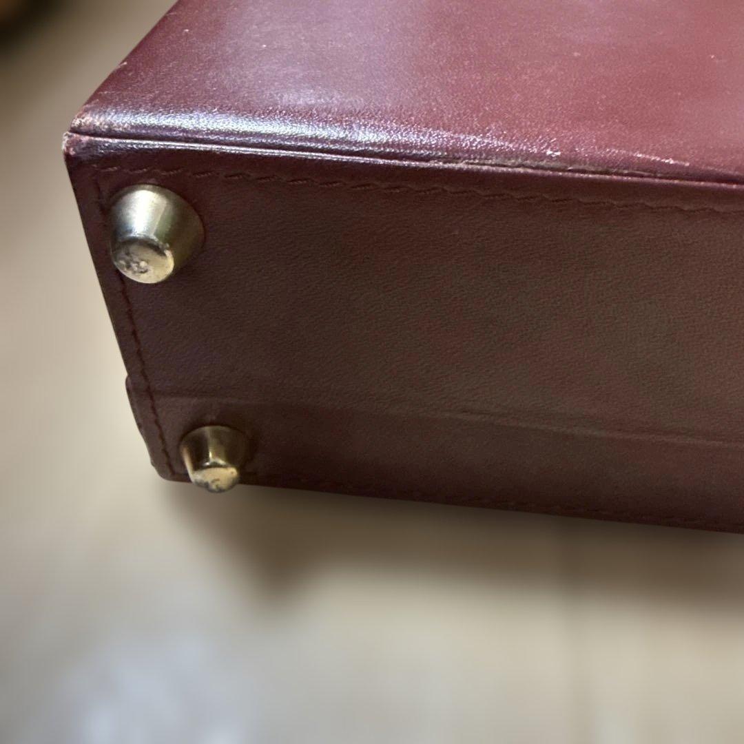 カルティエ　レザーアタッシュケース