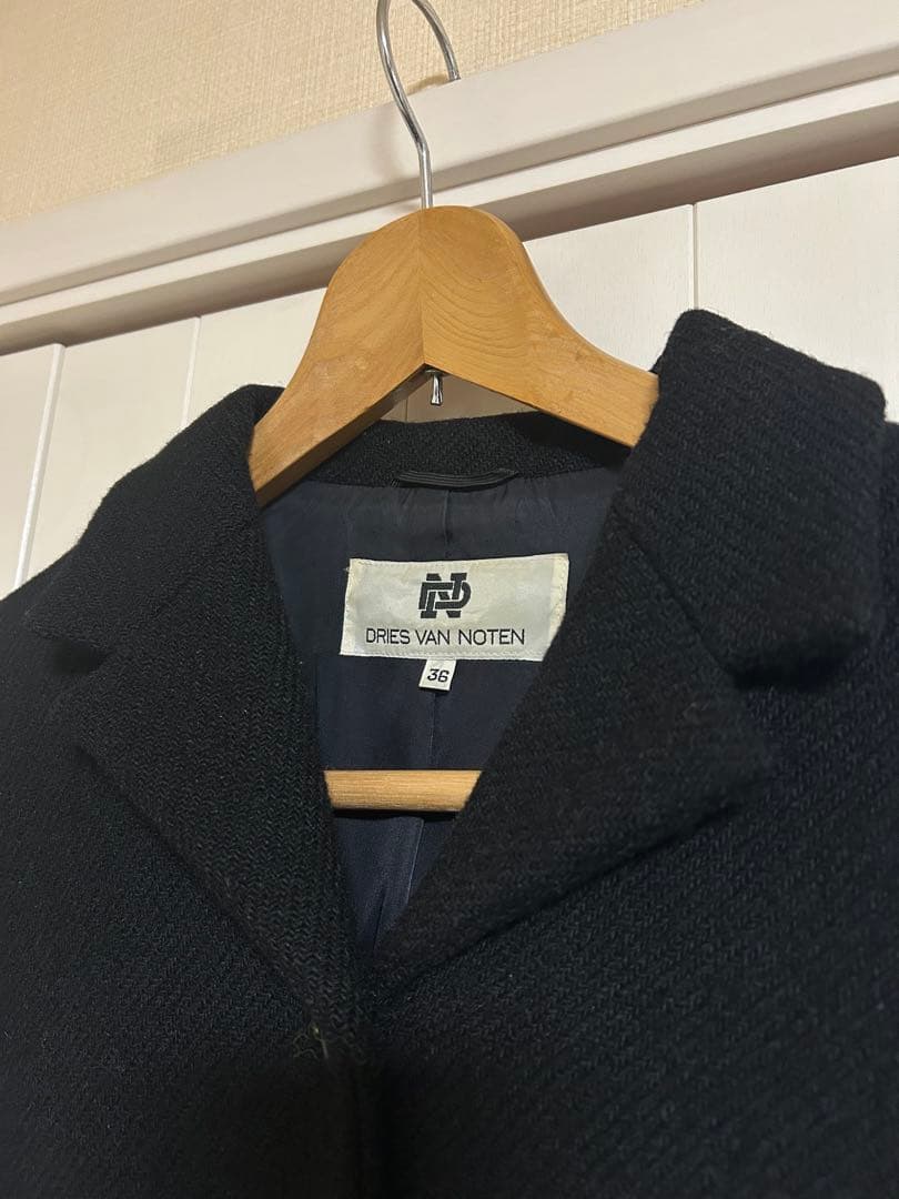 DRIES VAN NOTEN ショートウールコート