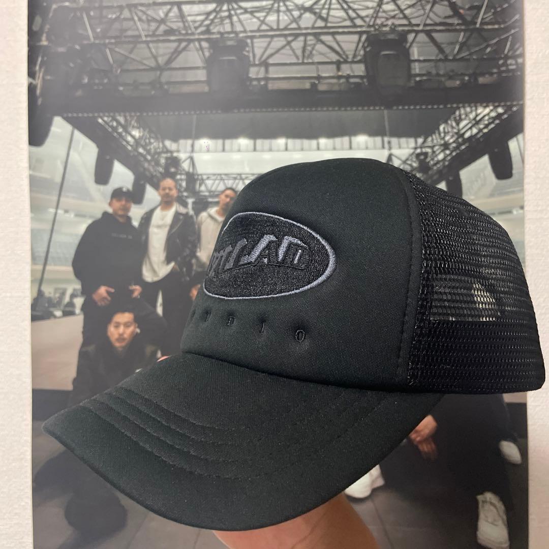 vallad studio メッシュキャップ 新品 未使用 VALLAD STUDIO LOGO BLK