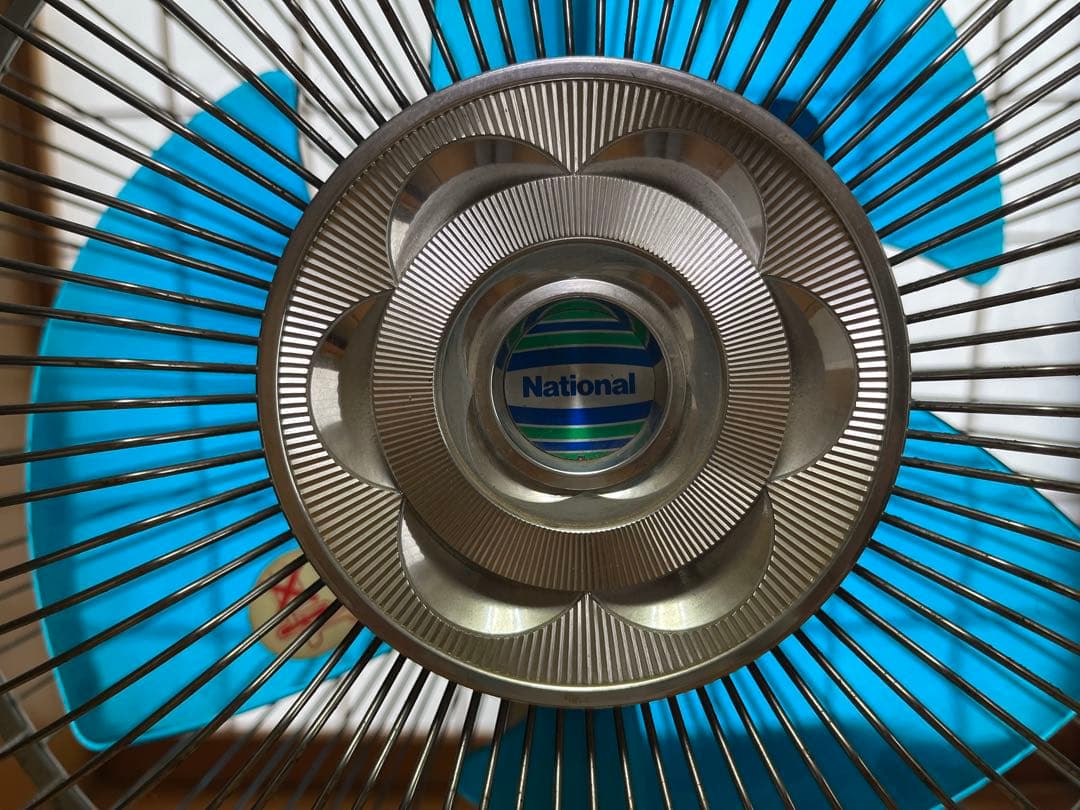 National ナショナル レトロ 扇風機 F-30V1M 伸縮可能 店舗にも