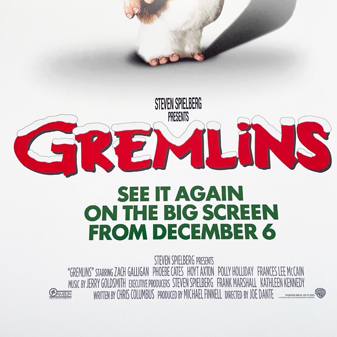 ポスター『グレムリン』（Gremlins）クリスマスバージョン☆ギズモ