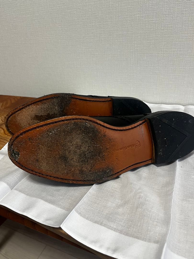 ★★美品★★アレンエドモンズ ウィングチップ ビジネスシューズ 27cm