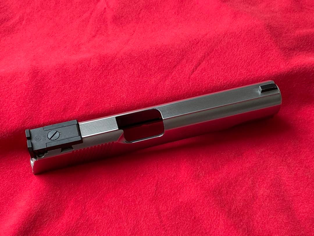 シルバーメッキ ナショナルマッチ コンバットカスタム スライド タイトー MGC