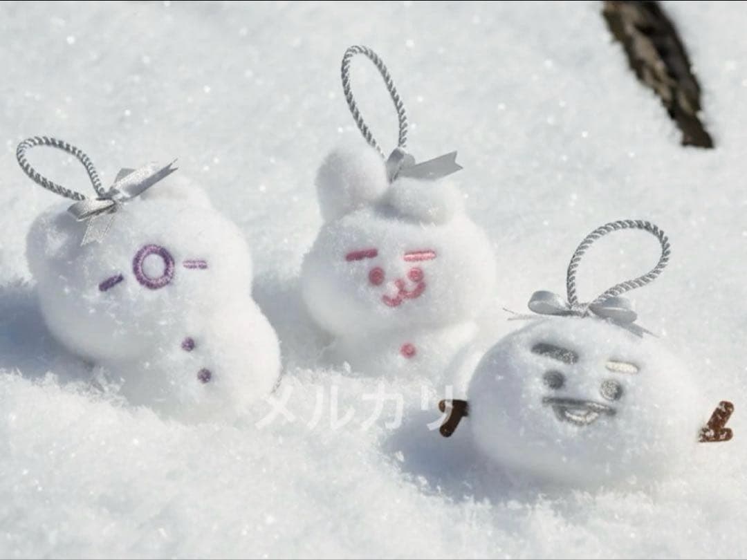 【BT21】雪だるまオーナメントセット（Man）
