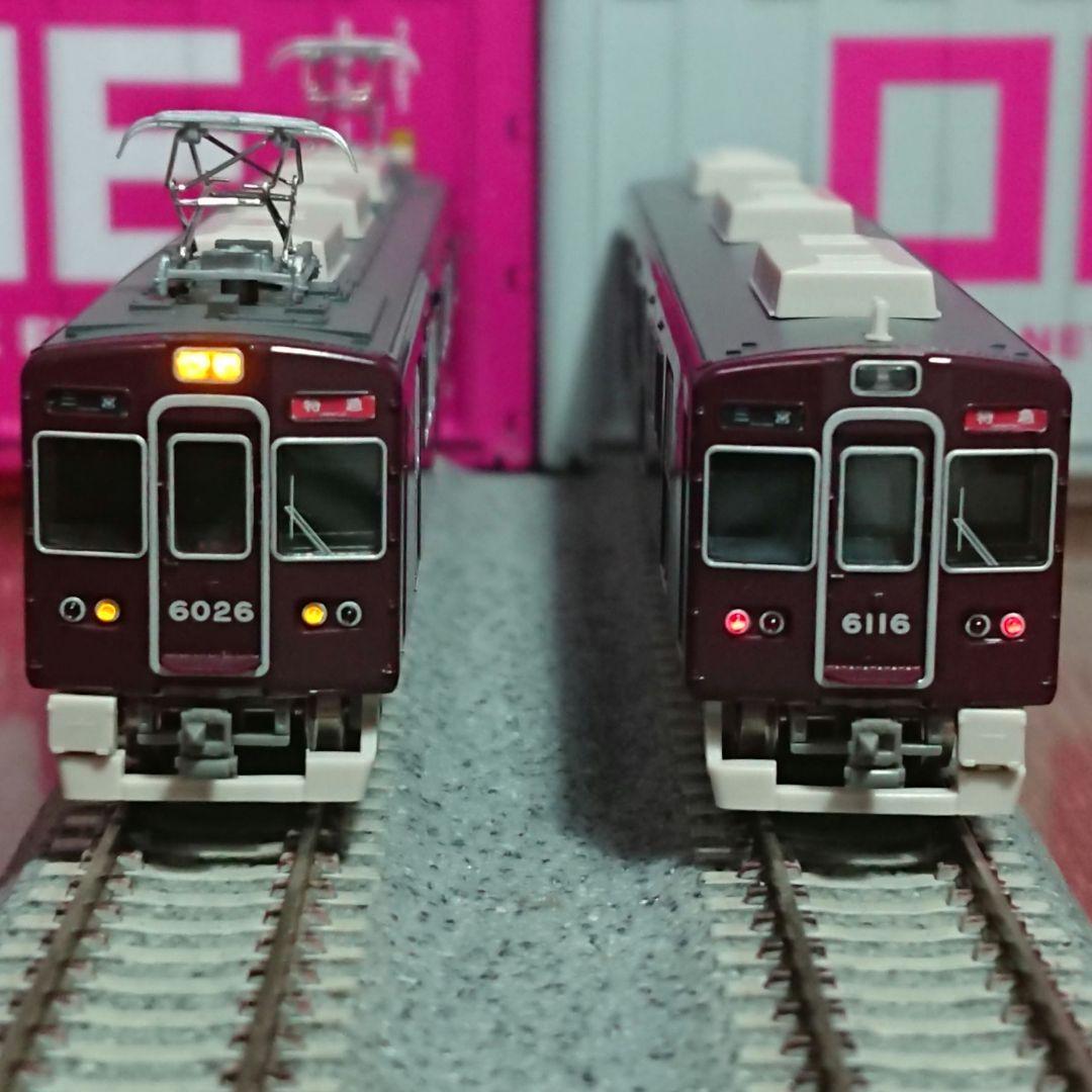 Nゲージ グリーンマックス 阪急6000系 神戸線 旧塗装 2+4両セット