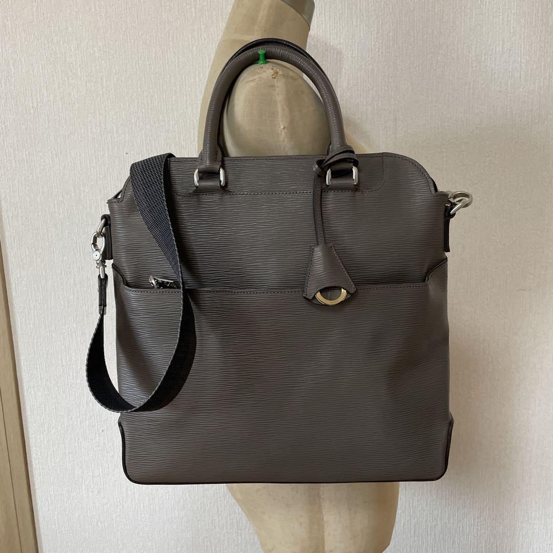 アニアリaniary 2WAYブリーフケース16-02002ウェイブレザー中古