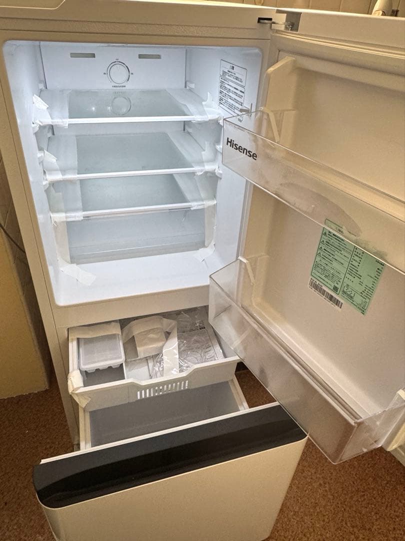 135L 冷凍冷蔵庫 HR-D13E4W/B