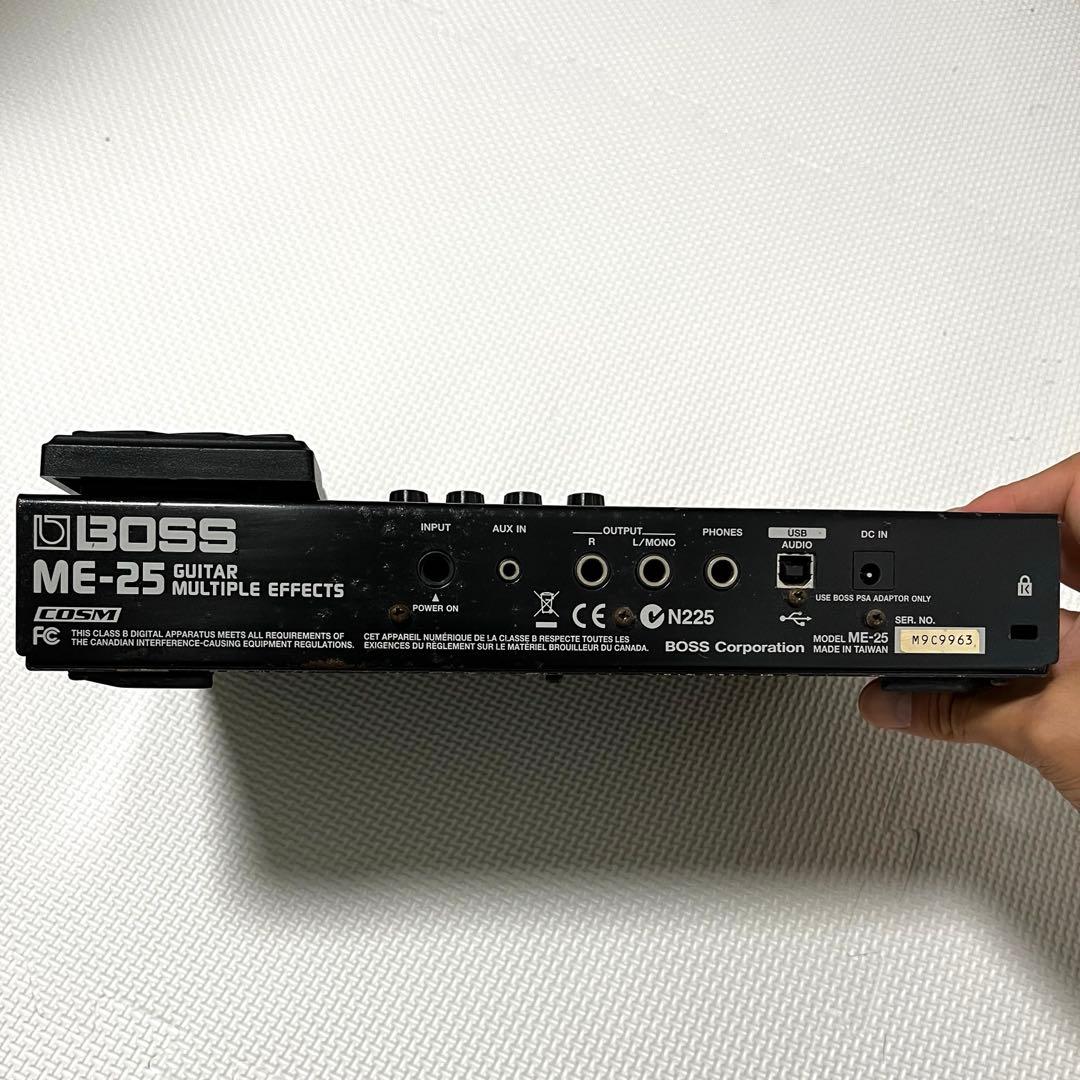 BOSS ME-25 エレキギター用マルチエフェクター ACアダプター付き