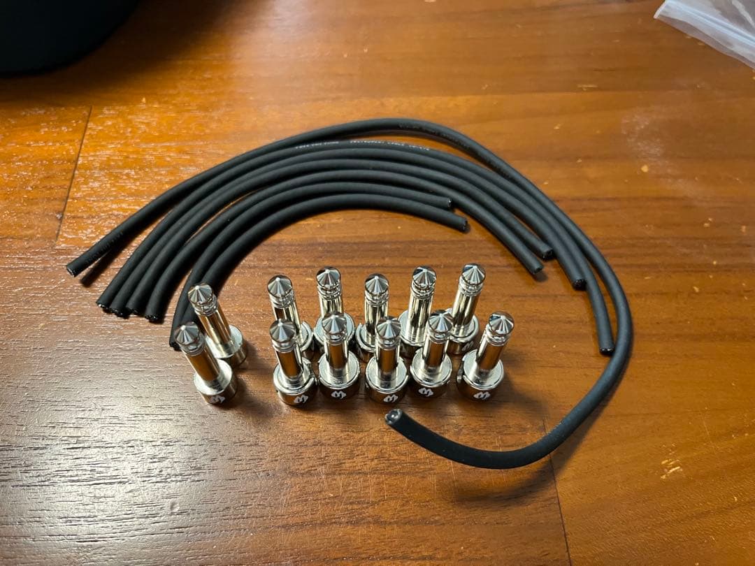 free the tone ソルダーレスケーブル L×10 S×2 ケーブル7本 Free The Tone SL-4L-NI-10Kソルダーレスケーブルキット（Nickel