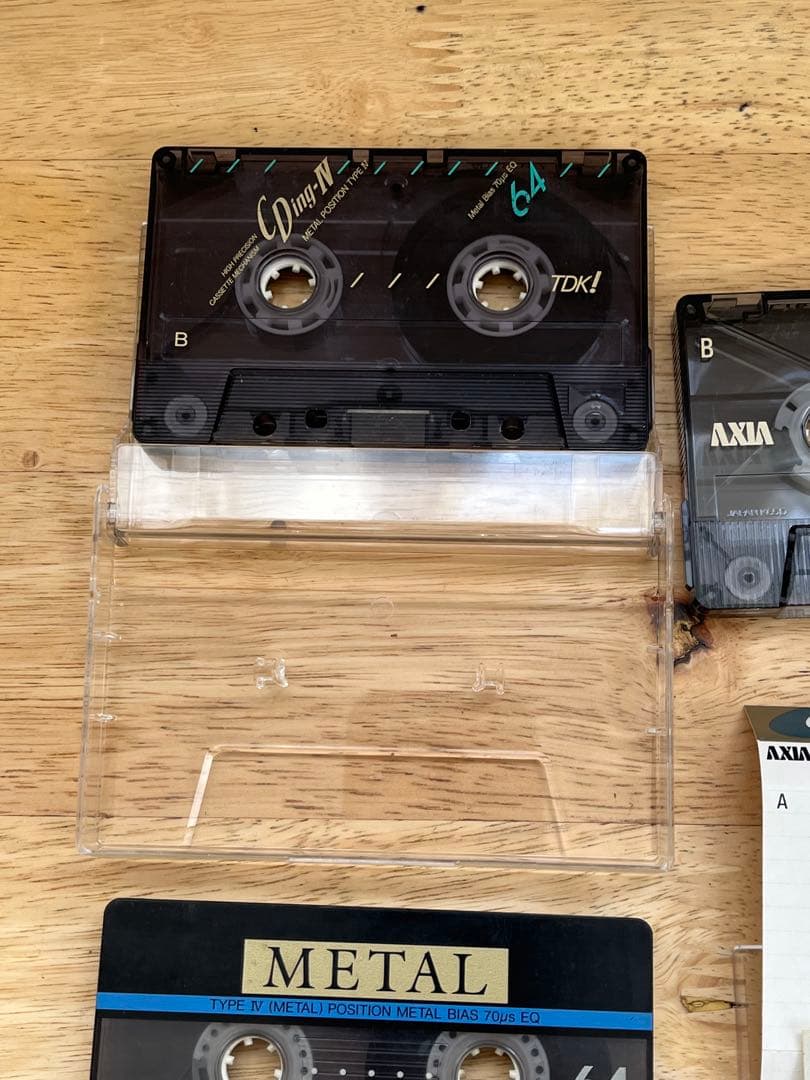 TDK Sony AXIA メタルカセットテープ 3本セット - メルカリ