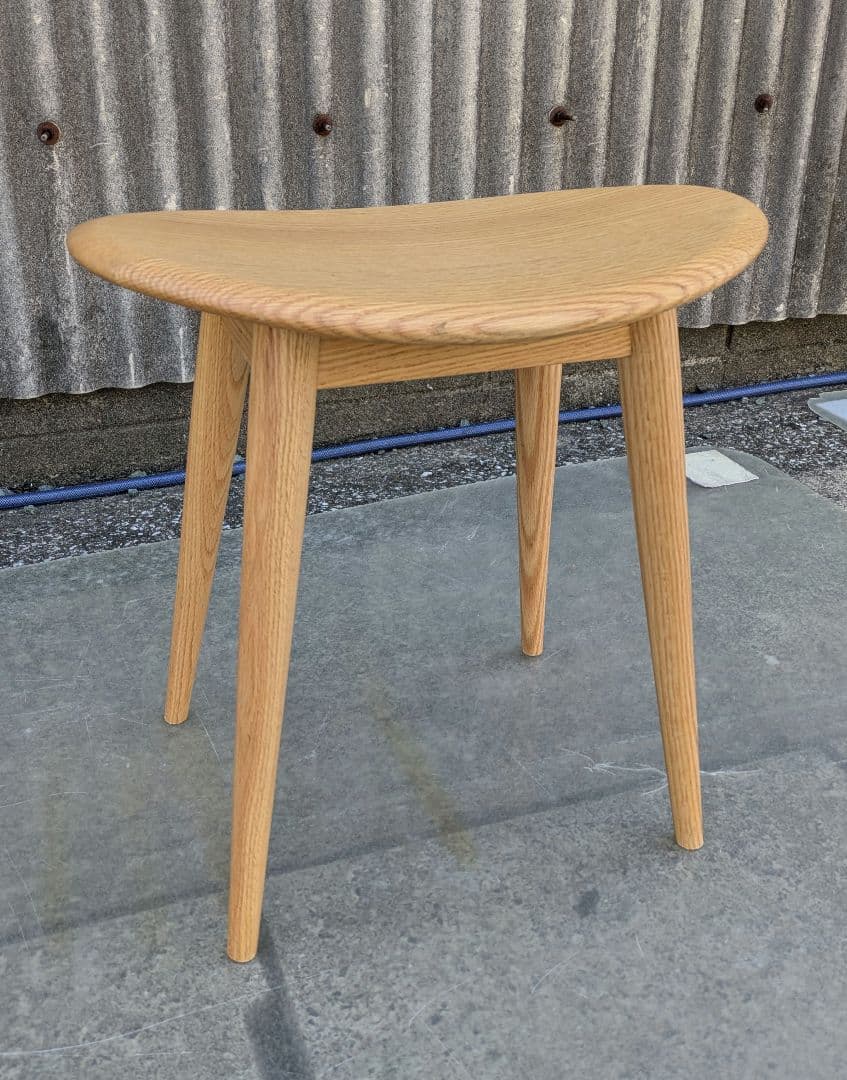 KASHIWA　柏木工①〜⑤ SELECTION スツールオーク板座EC17A