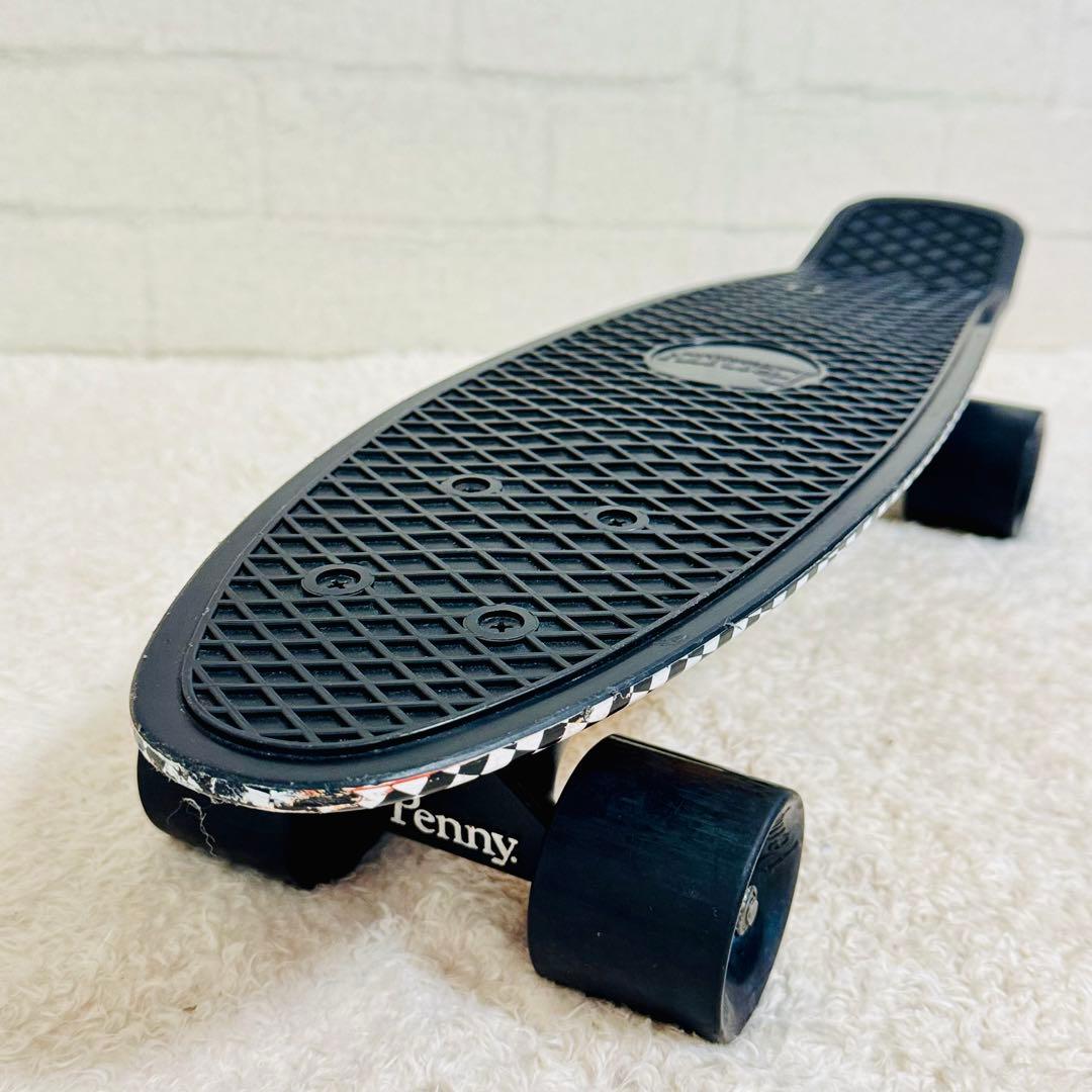 美品✨ミニクルーザー Penny 22インチ ブラックフレイム 正規品