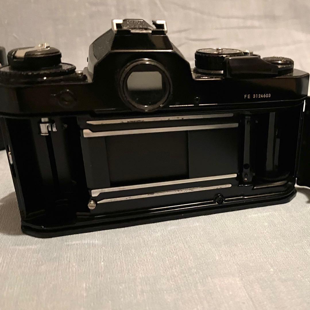 Nikon FA EF 一眼レフカメラ ブラック フィルム 2個セット ジャンク