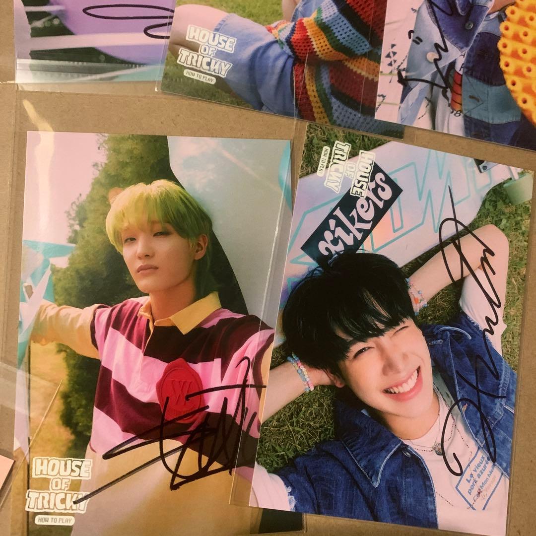 xikers 直筆サイン入りポストカード 9枚セット