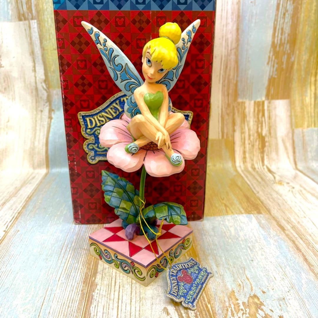 ピーターパン ティンカーベル Tinker Bell お花 フィギュア