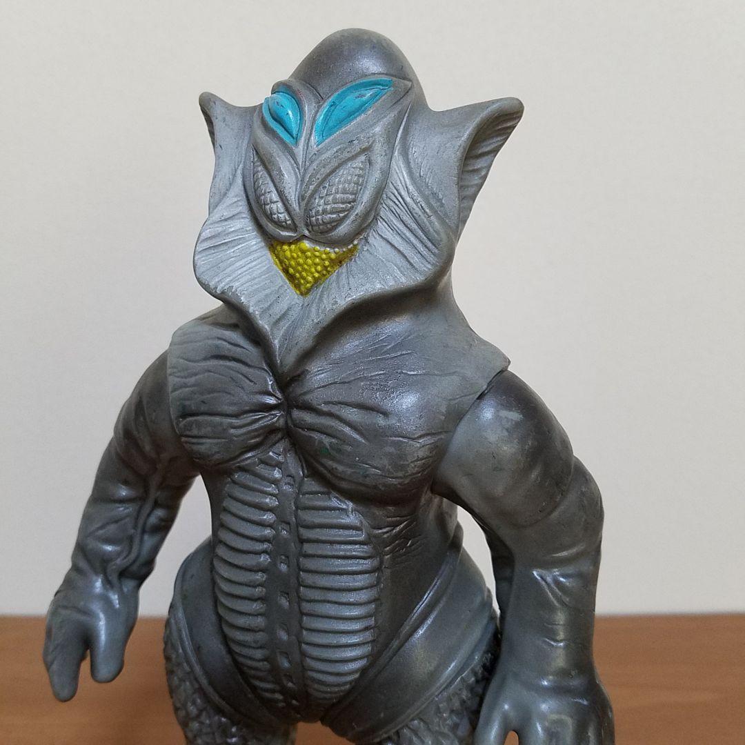 当時もの】マルサン移行期ソフビメフィラス星人初代ウルトラマン