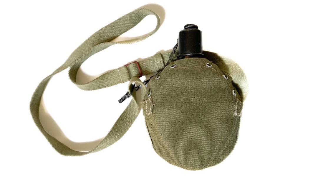 日本海軍】水兵装備 軍帽（61cm）＋雑嚢＋水筒＋巻き脚絆【全レプリカ】