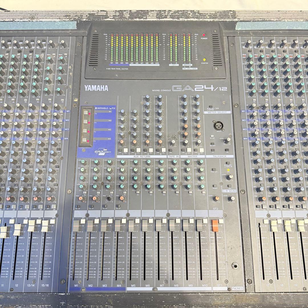 健士郎西園寺さま専用　アナログミキサー YAMAHA ga24/12 通電確認済