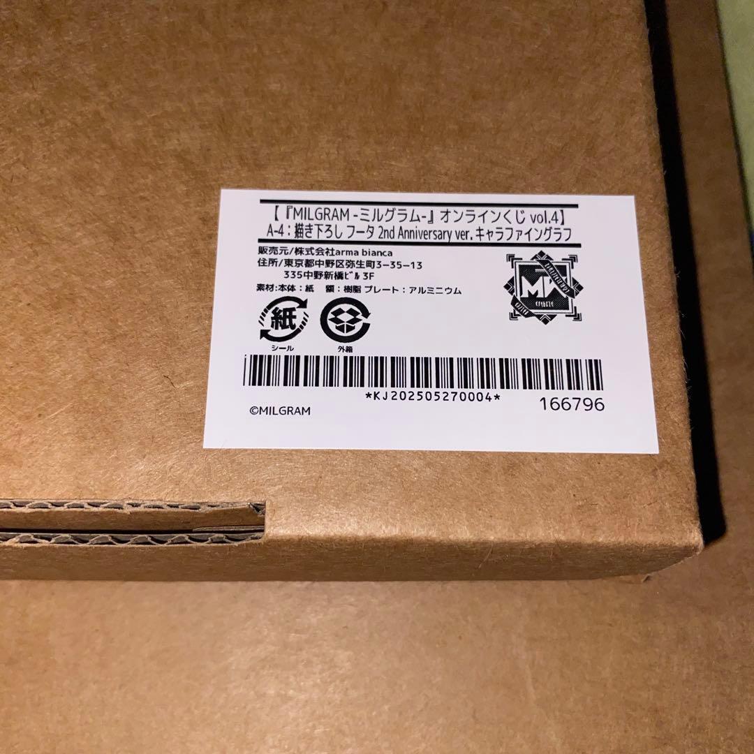 ミルグラム キャラファイングラフ フータ