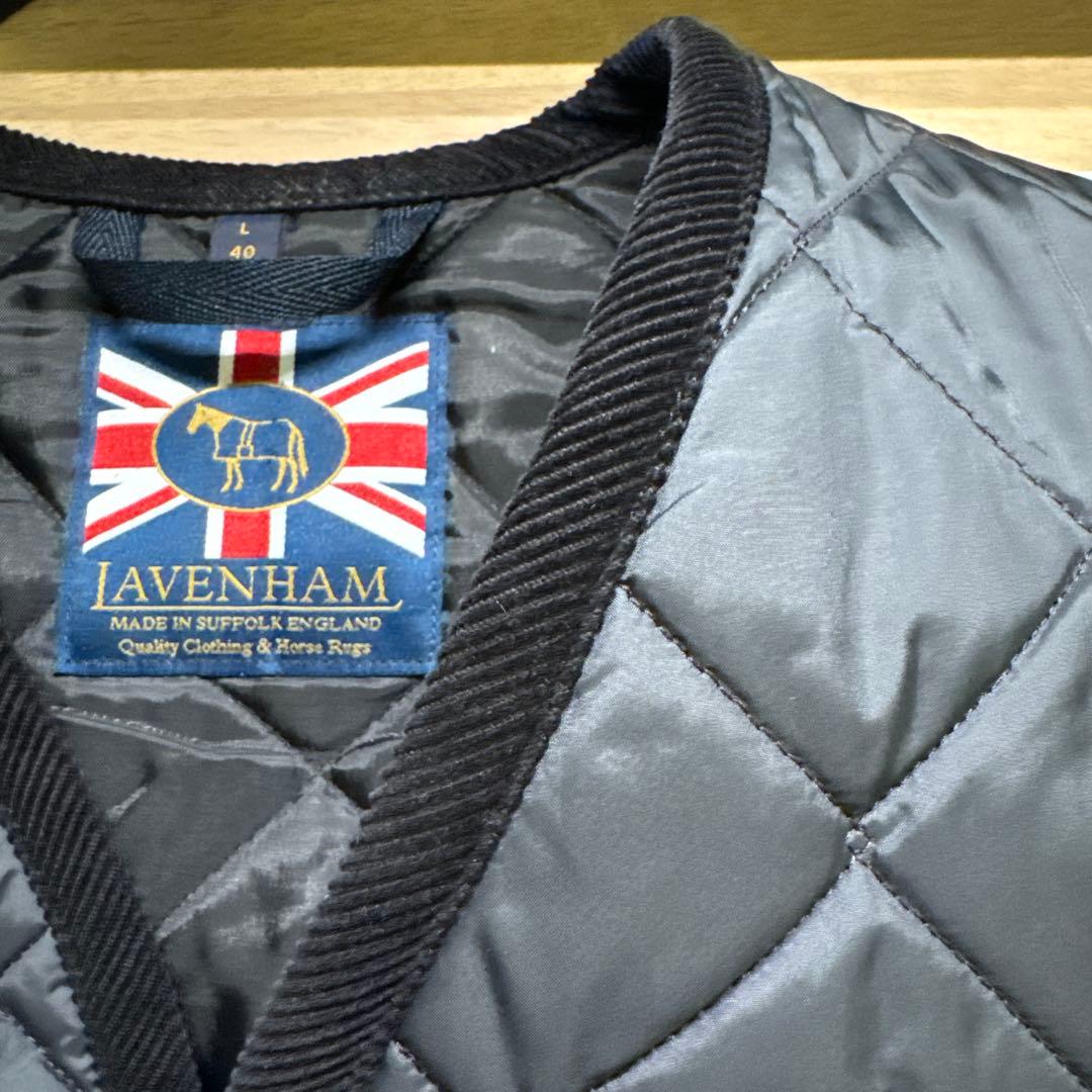 LAVENHAM キルティングベスト /Ｌサイズ