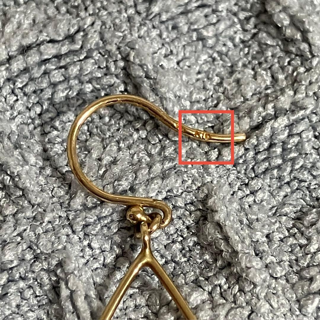 スタージュエリー K10YG スターモチーフビーズピアス - メルカリ