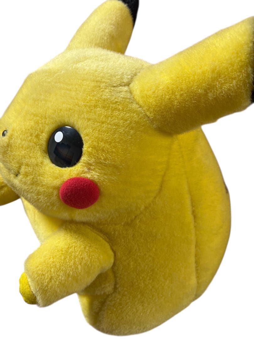 TOMY 初代 等身大 ピカチュウ ぬいぐるみ 全長約40cm ポケモン 当時物