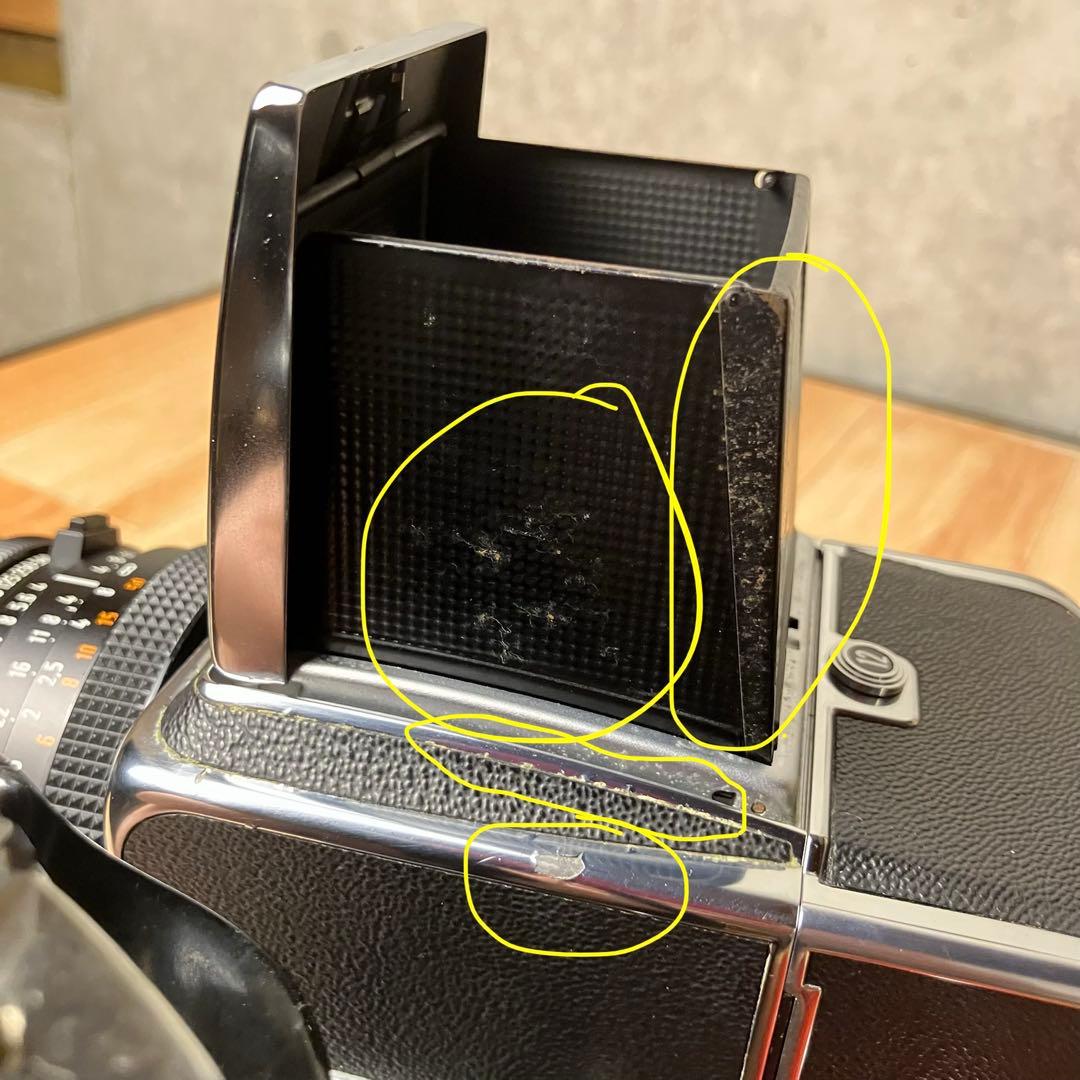 ハッセルブラッド500CM＋ディスタゴンCF 50/4＋フラッシュガンブラケット