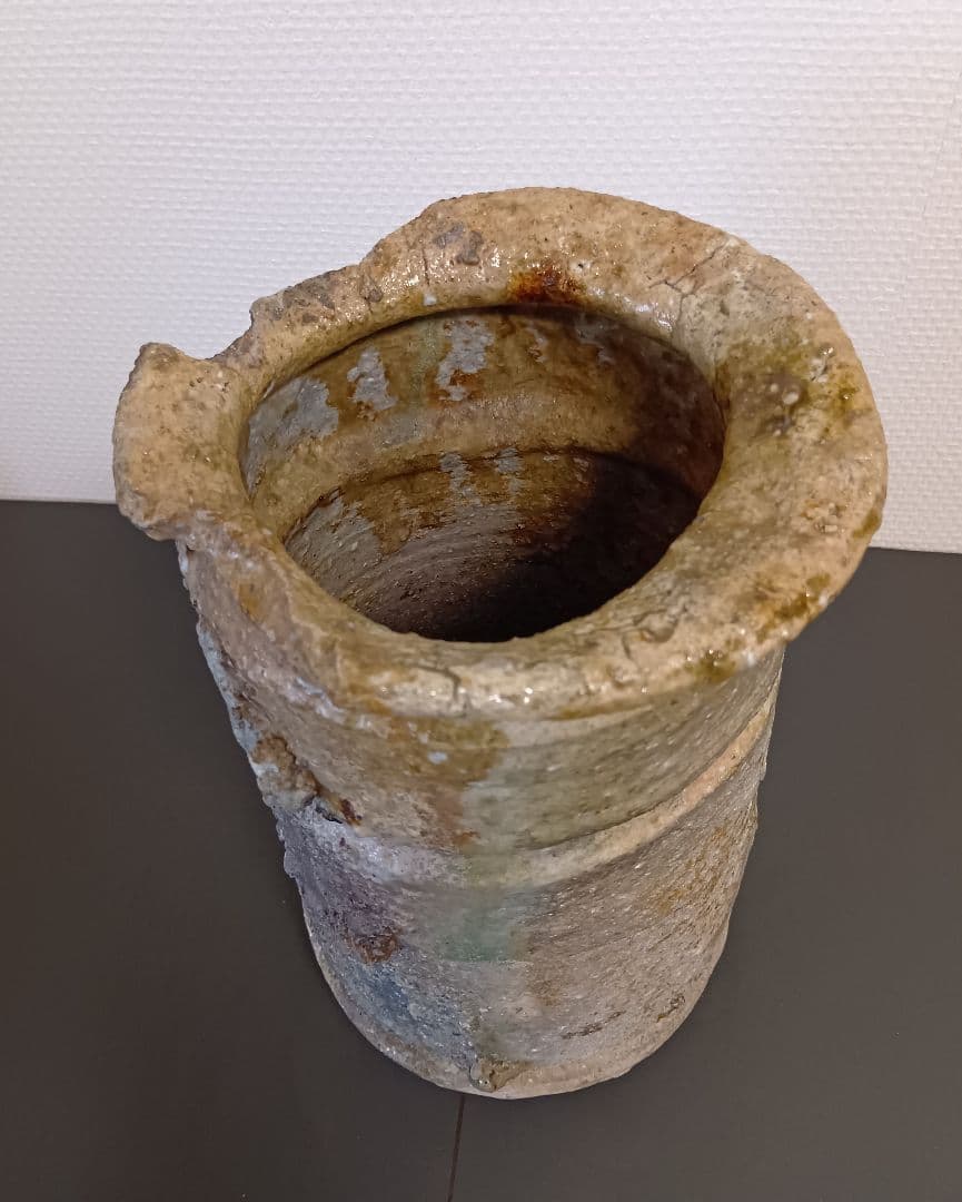 茶道具】花入れ 信楽焼 杉本貞光 作の通販はau PAY マーケット - 輸入