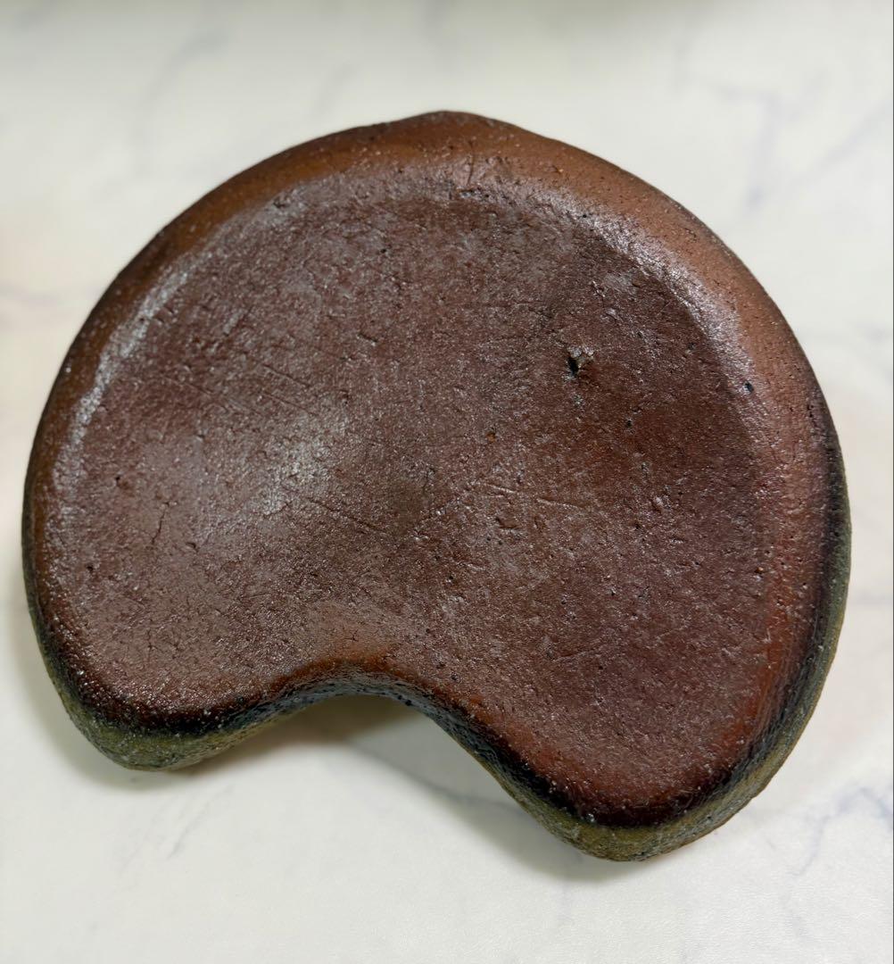 大森礼二 備前手鉢 共箱、共布、しおり