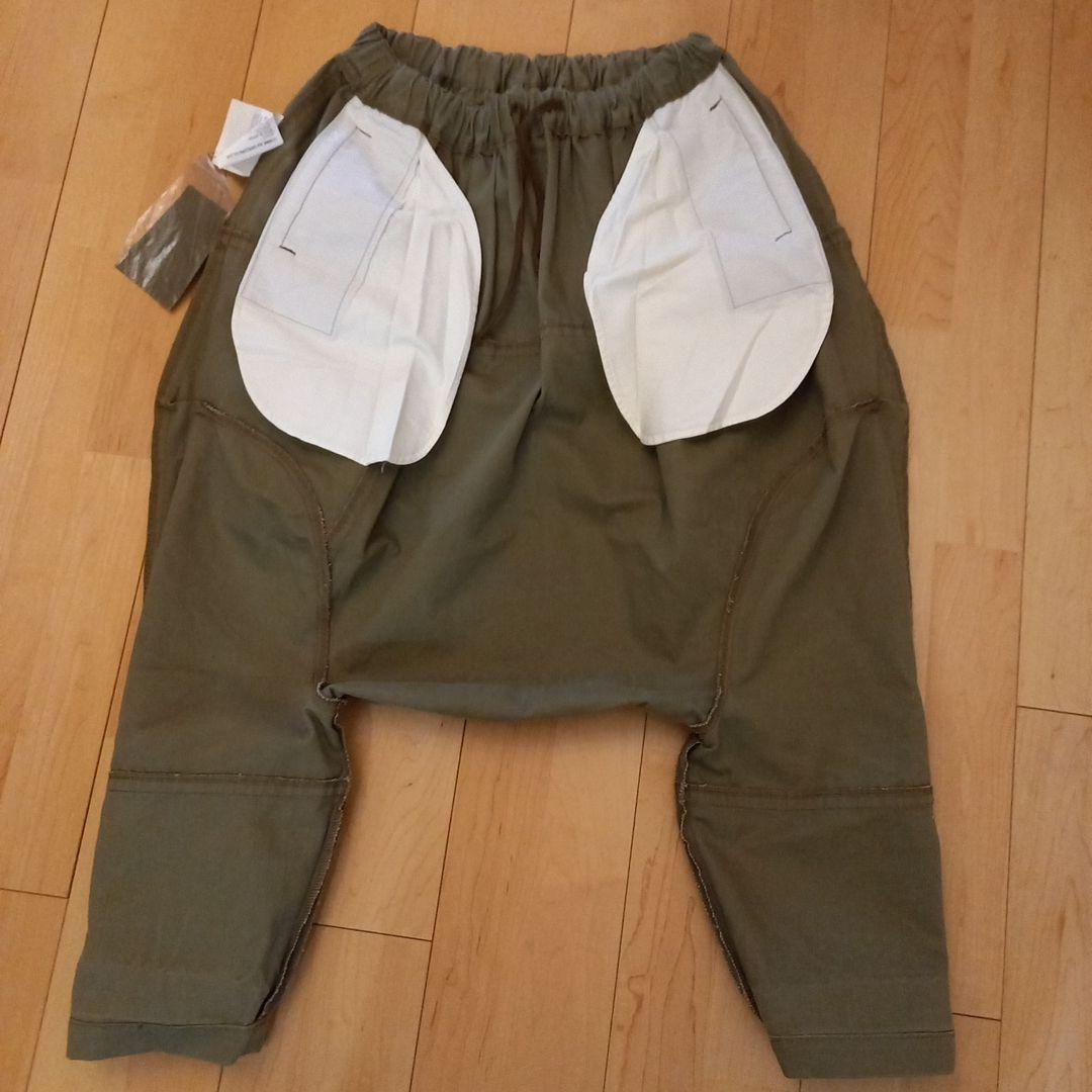 美品 コムディギャルソン カボチャサルエルパンツ　S