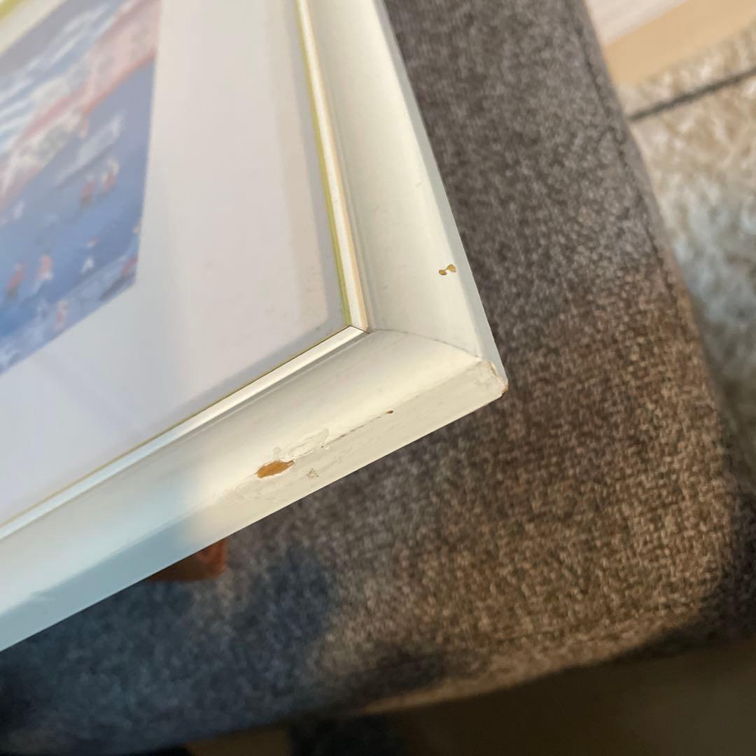 B.J. KASHIWA 1991 リトグラフ　日曜の午後