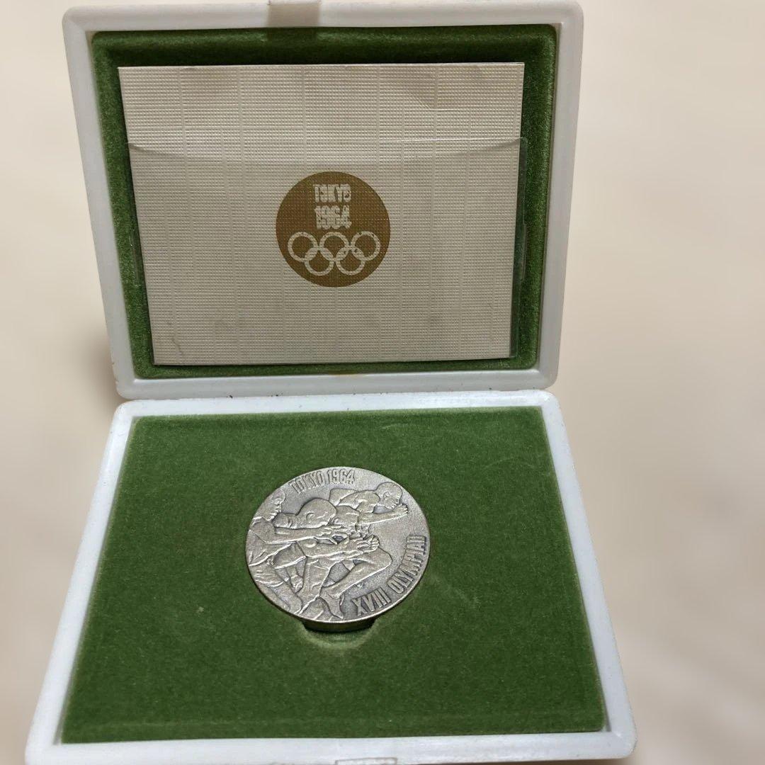 オリンピック東京大会 記念銀メダル 925/1000 希少 東京オリンピック