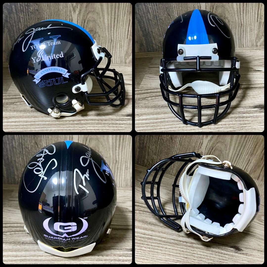 JON BON JOVI & RON JAWORSKI直筆サインヘルメット