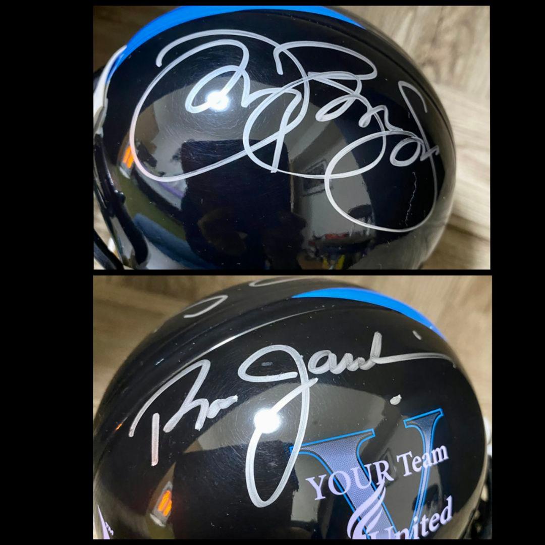 JON BON JOVI & RON JAWORSKI 直筆サイン ヘルメット - メルカリ