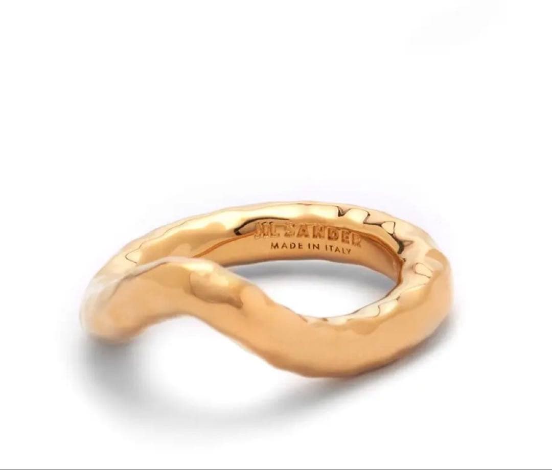 25年8月購入Jil Sander FW5 Hammered Ring リング