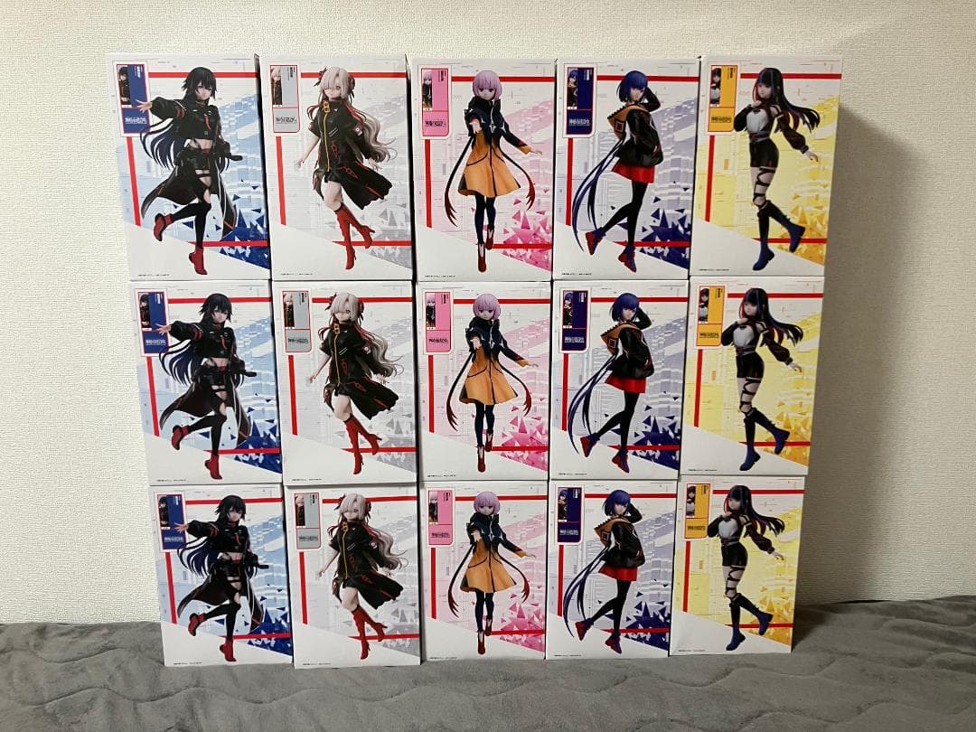 ROUND1限定 神椿市建設中。フィギュア5種×3=15個セット - メルカリ