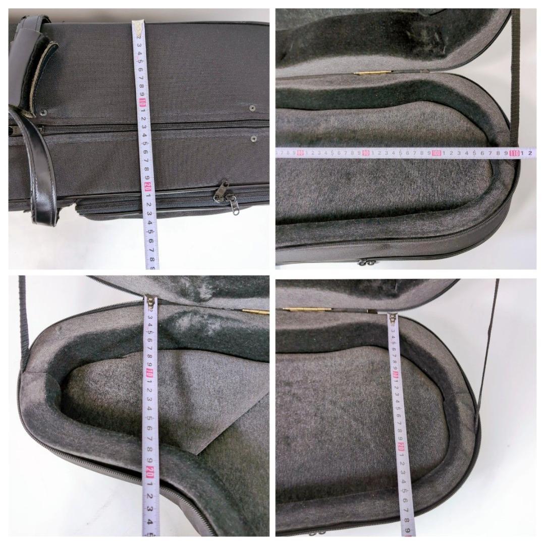 Bags バッグス バリトンサックスケース ダブルショルダー 黒 ブラック