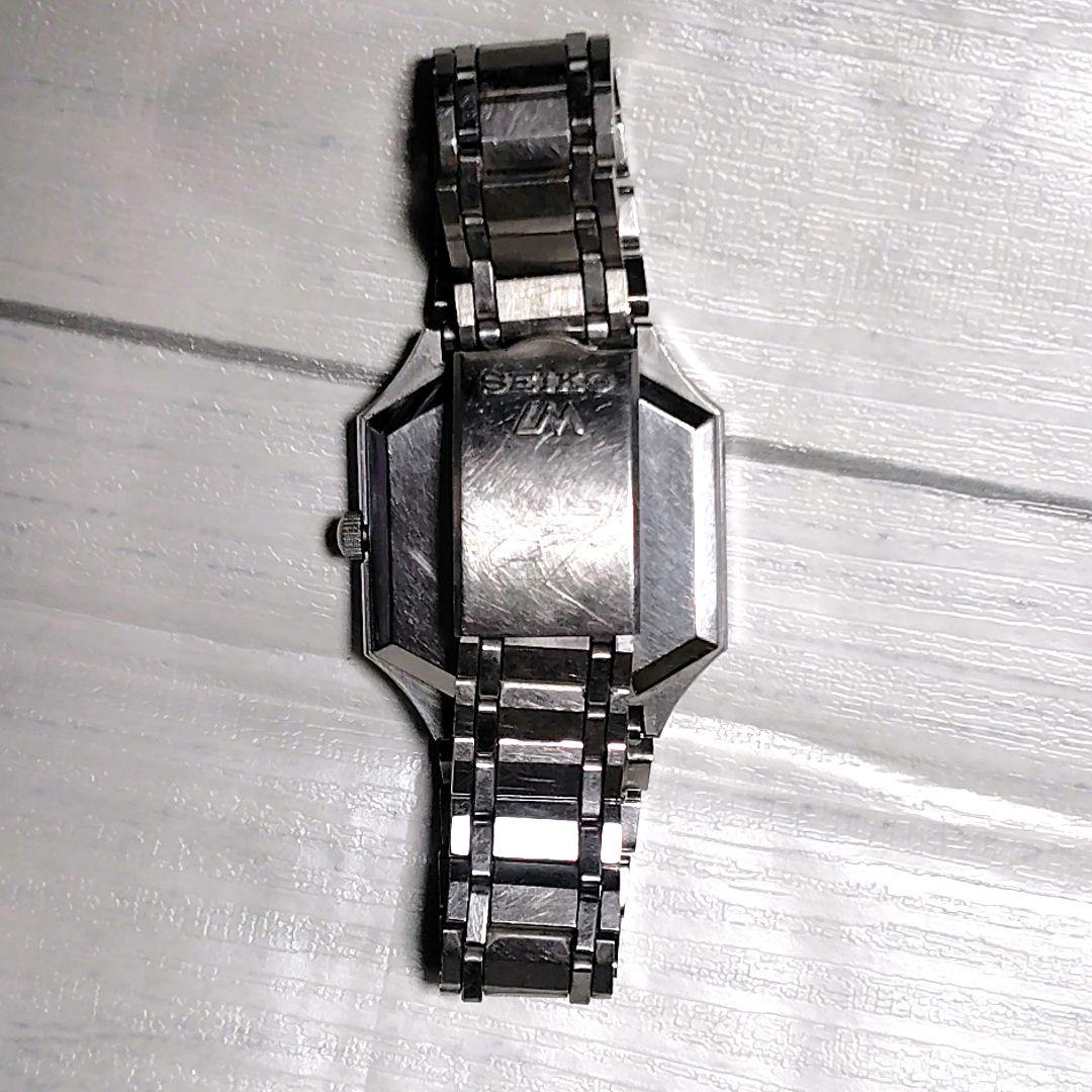 サ*ー様 SEIKO LM Special 自動巻き腕時計 角型 青色