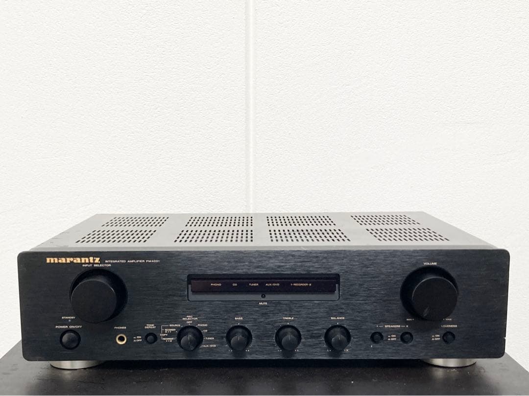 Marantz PM4001 ブラック プリメインアンプ 音質良好 マランツ