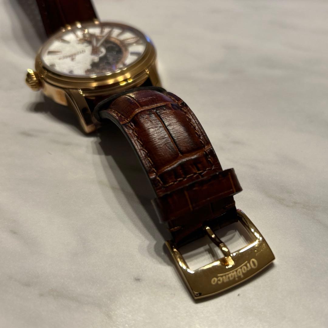 Orobianco オロビアンコ 自動巻き時計 スケルトン