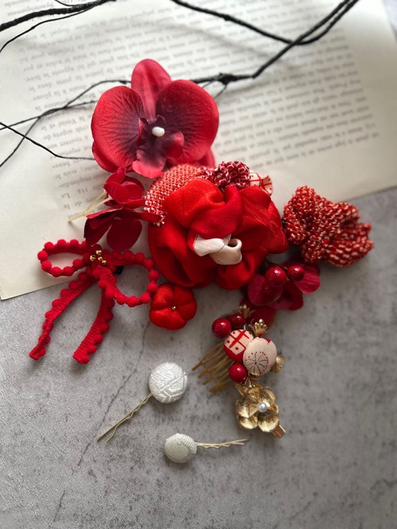 N様order髪飾り♡