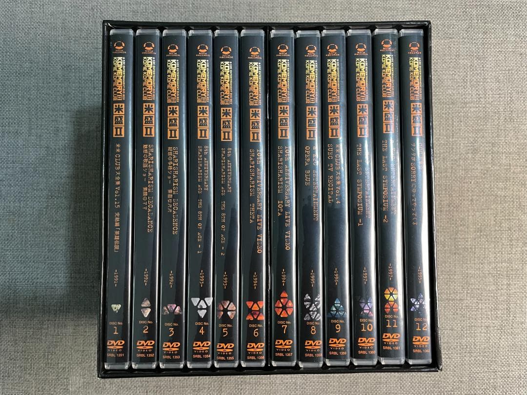 米米CLUB/a K2C ENTERTAINMENT DVD-BOX 米盛Ⅱ - メルカリ