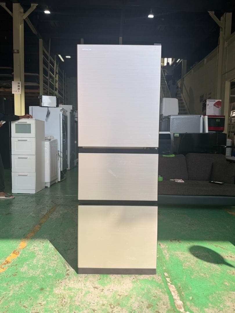 美品 日立 冷凍冷蔵庫 R-27SV 2022年 HITACHI 冷凍冷蔵庫 R-27SV (N) 2022