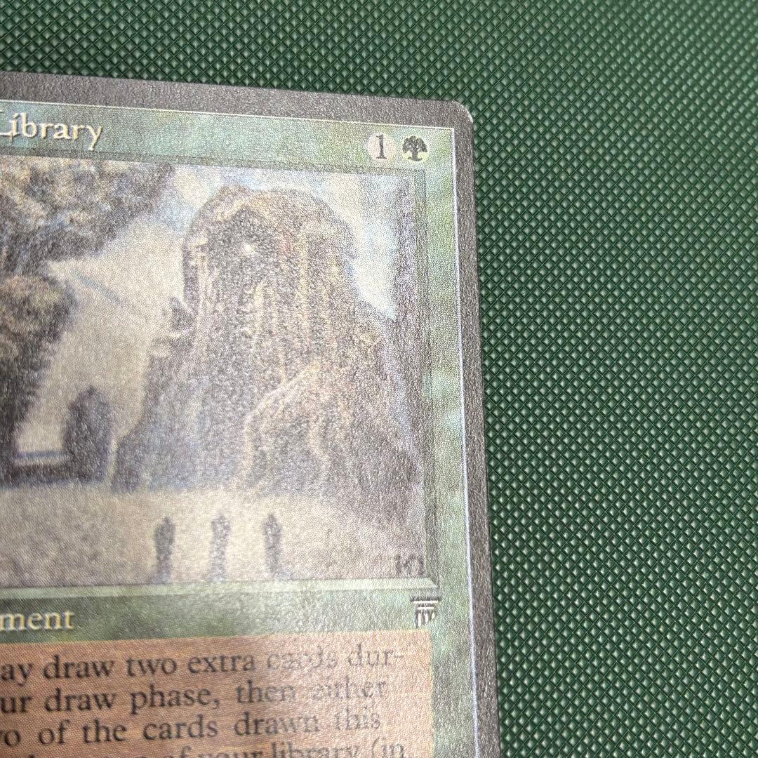 英語版《森の知恵/Sylvan Library》[LEG] レジェンド