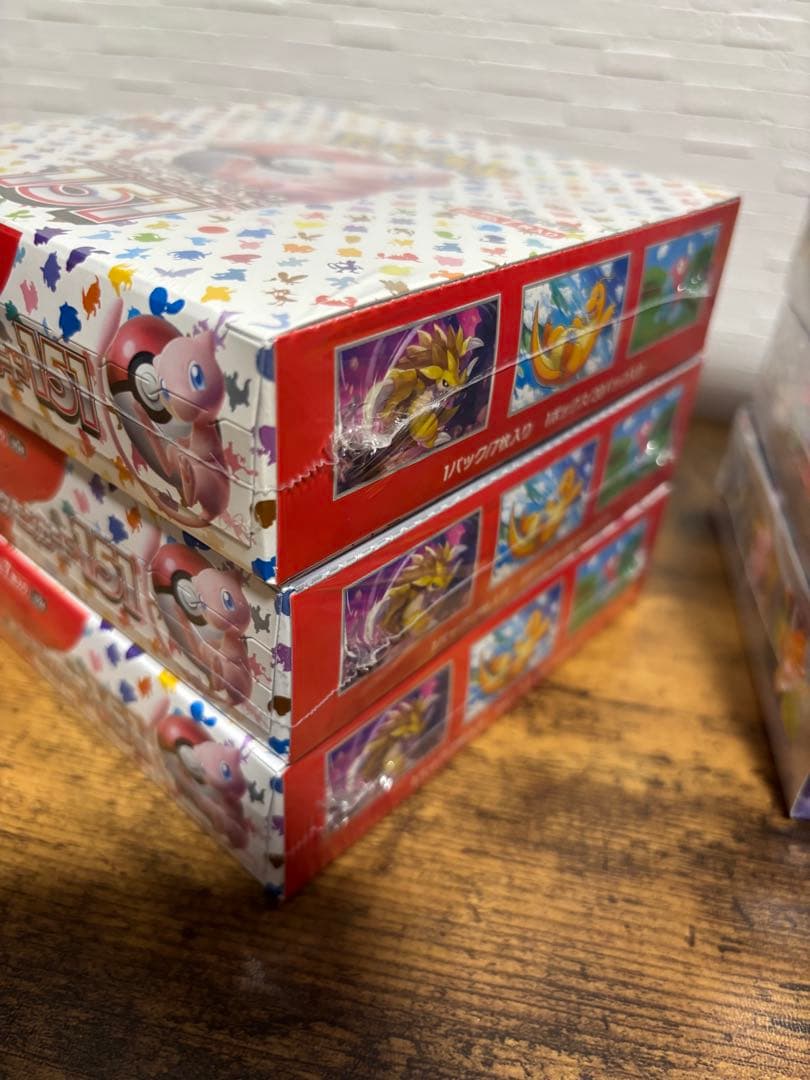 ポケカ未開封BOXシュリンク付7BOX、ブレイカー 151.ロケット団、バイオ