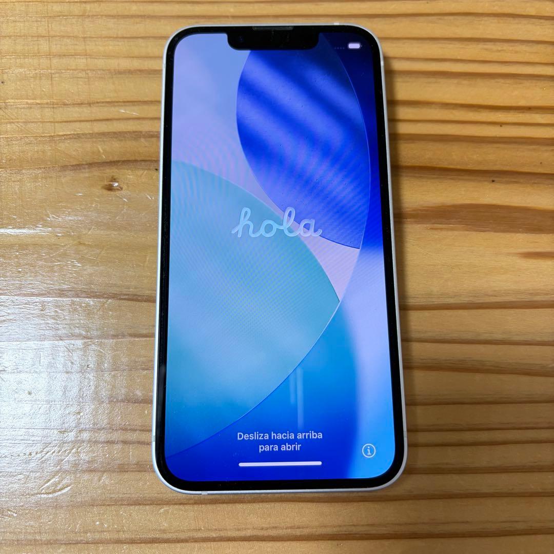 美品】バッテリー残量多iPhone13 mini 128GB スターライト